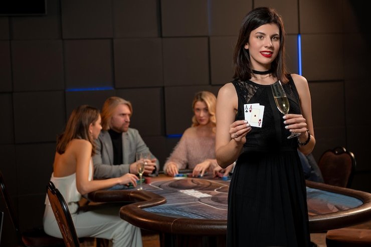 naga Quickspin interface showing live-dealer table with timer and stake controls