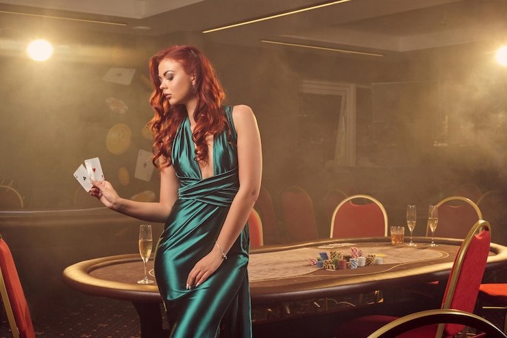 Mobile phone displaying naga Quickspin app with live-dealer video and stake controls